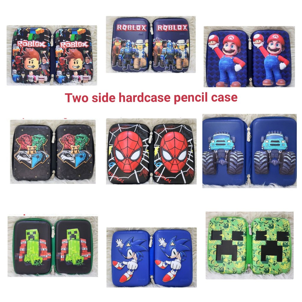

Kotak Tempat Pensil Anak Cowok 3D Captain America Spiderman batman Avenger pencil Case timbul hardcase smiggle space shark dino dinosaur