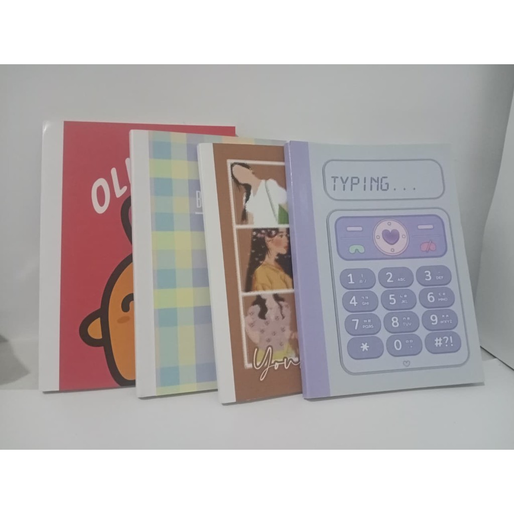 

NOTEBOOK A6 AESTHETIK POLOS BOOKPAPER MURAH TERSEDIA HARGA GROSIR