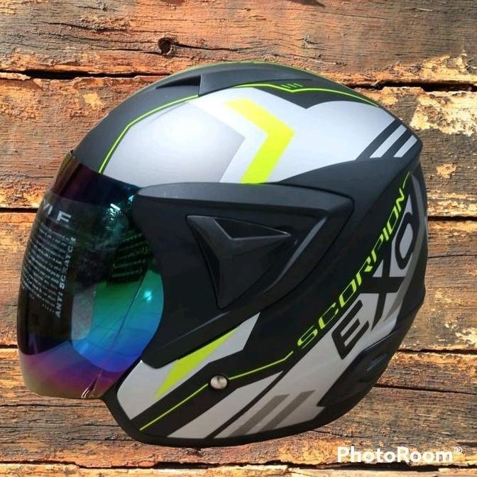 PROMO Helm Vista exo kaca pelangi terlaris termurah Motorcycle