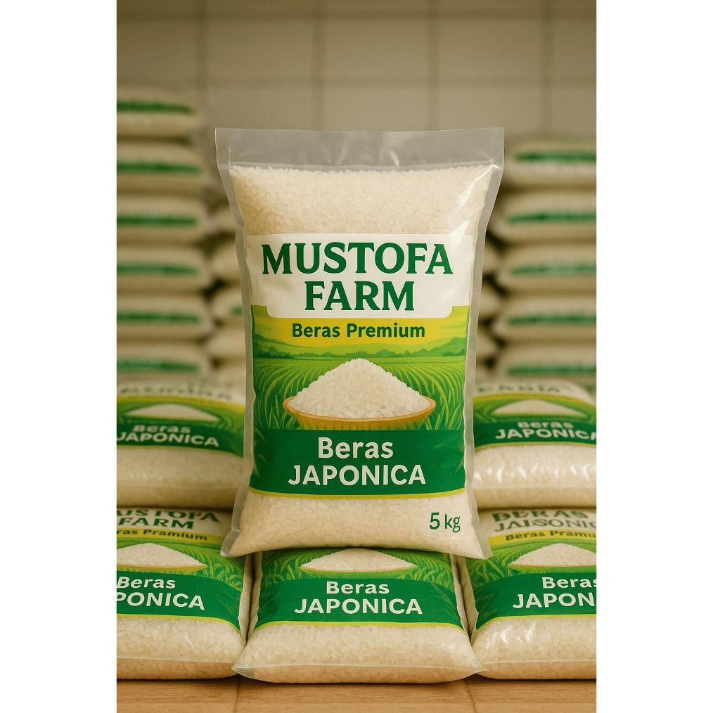 

Diskon Beras Jepang Mustofa Farm Japanese Japonica Rice Beras Sushi Premium 5 Kg
