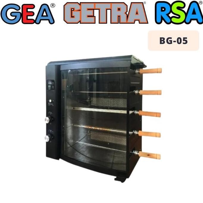 GETRA BG-05 MESIN PANGGANG AYAM SISTEM PUTAR GAS ROTISSERIES ORIGINAL ORIGINAL DAN TERPERCAYA