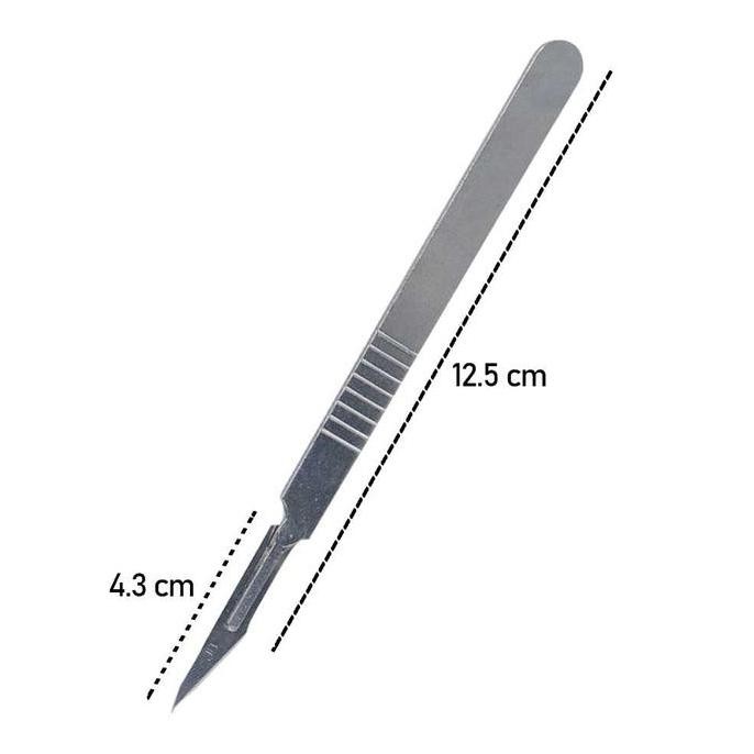 

PISAU BEDAH PISAU UKIR BUAH SCALPEL SURGICAL BLADES 10 PCS NUMBER 11