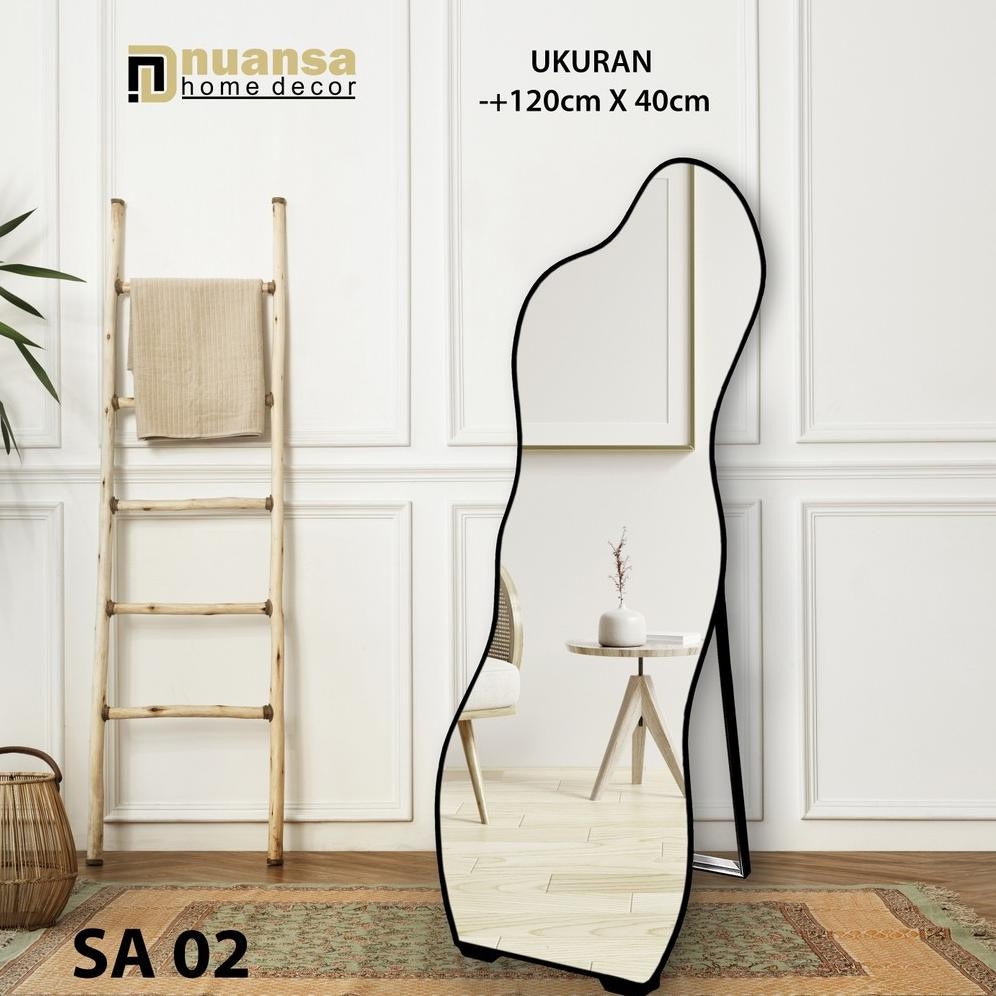 Cermin Standing Aesthetic - Aesthetic Mirror - Standing Mirror Aesthetic nUg