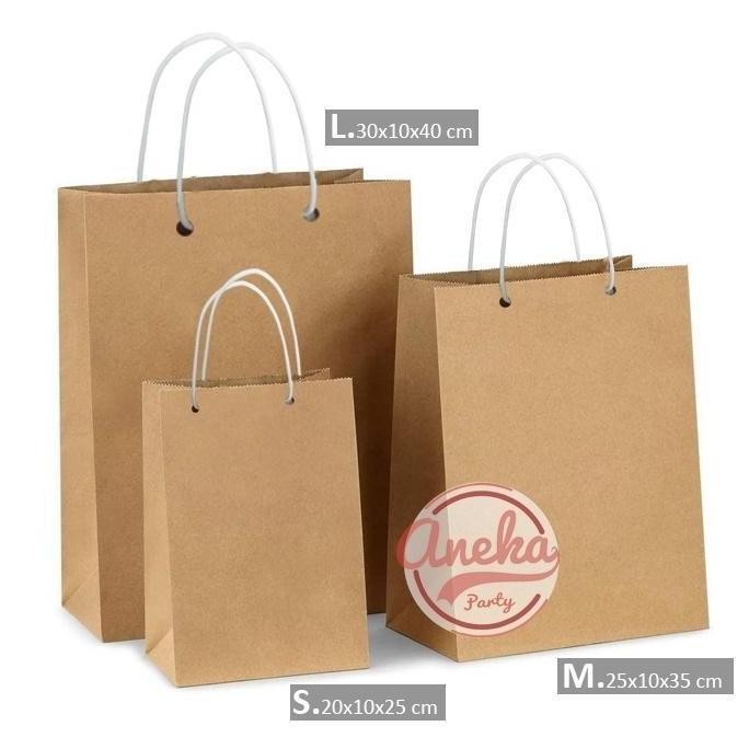 

Kt78 ( Isi 12 ) Paper Bag Kantong Kertas Polos Coklat / Shopping Bag Polos Coklat Ecer / Tas Kertas Karton Polos Coklat Kt78
