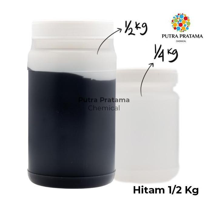 

PIGMENT KUALITAS TERBAIK UNTUK RUBBER PVC DAN RESIN - HITAM 1/2 KG