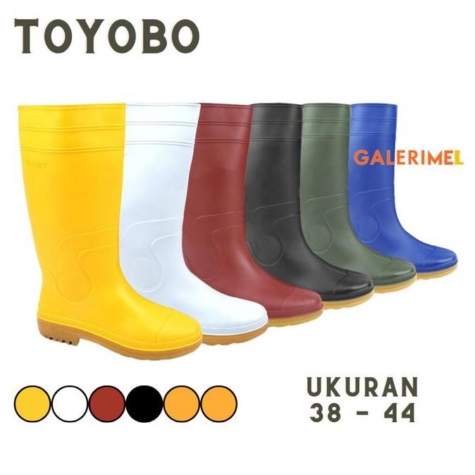 Sale Sepatu Boots Tinggi Toyobo Sepatu Boots Pria Tinggi Anti Slip