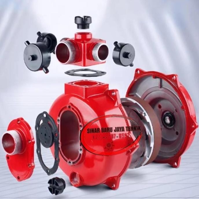 Keong Pompa Alkon Pemadam Kebakaran Double Impeller Co