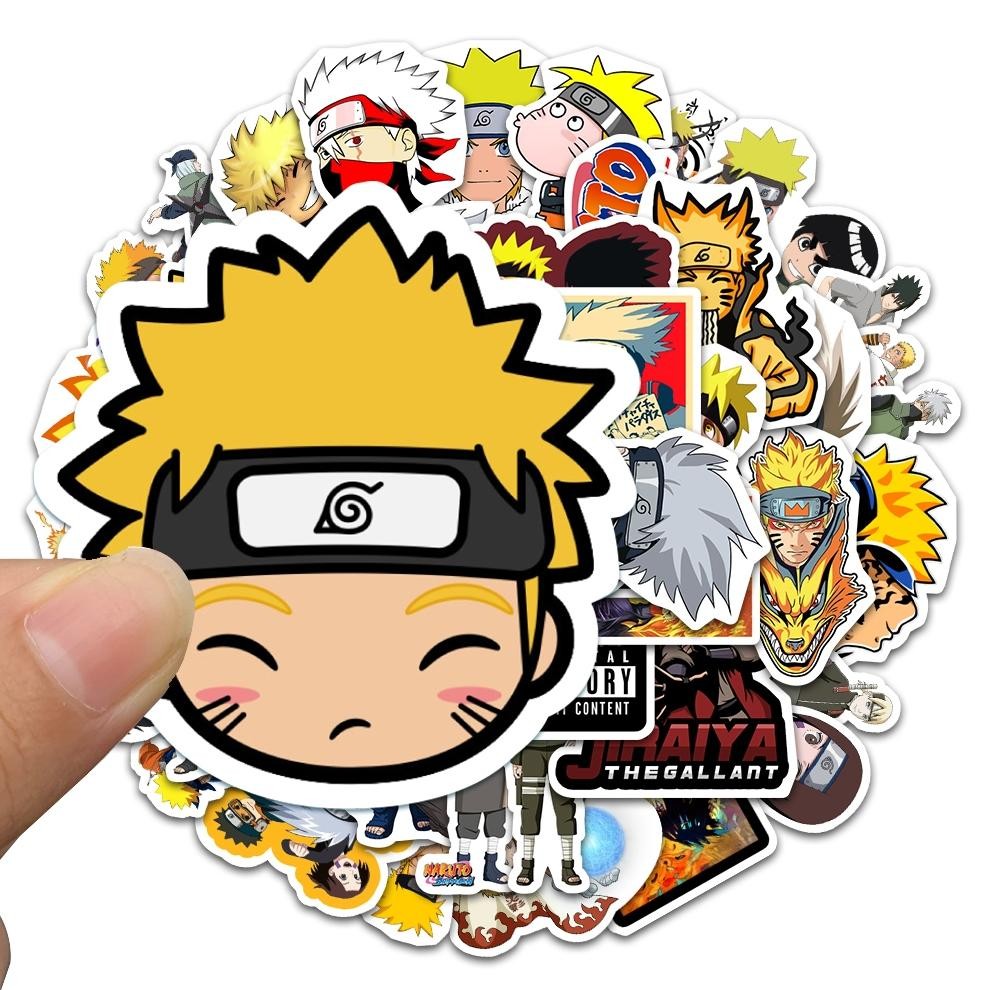 

NG [50PCS] Stiker Jepang Anime Naruto Sasuke Stiker kartun Decal Kartu Album Custom Vinyl Anti Air- Sticker Aesthetic Buku Journal Koper Casing HP Tablet Laptop Helm MotorBotol Viral Kekinian Terbaru 2025 EJ-78