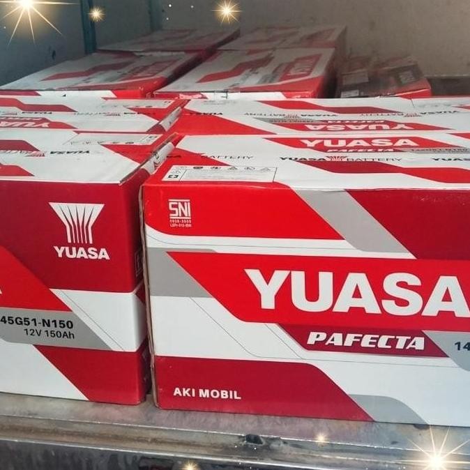 Aki Basah Yuasa N150 pafecta 12V 150Ah