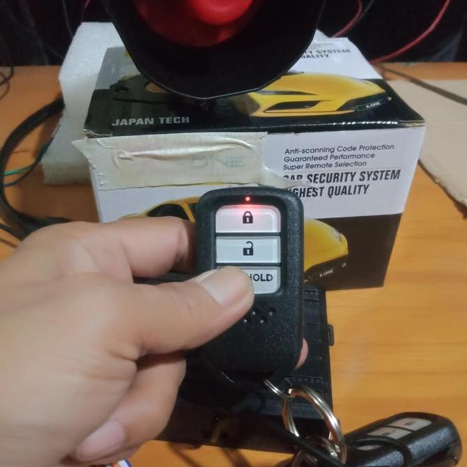 TERBARU - alarm mobil universal remot honda jazz