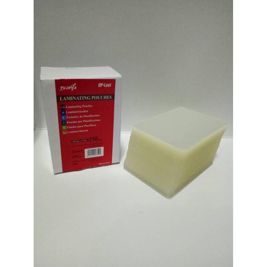 

Baru Laminating Pouch Fujipla 250 Micron Isi 100 Lembar A4