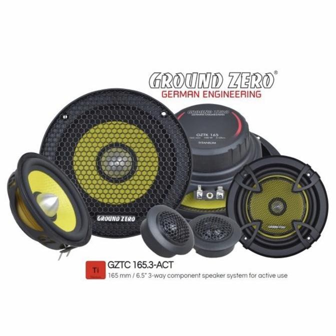 Speaker 3way GroundZero GZTC 165.3 ACT