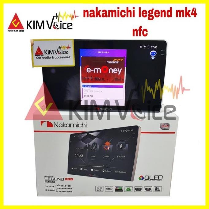 Head Unit Android Nakamichi OEM Honda Freed 10 inch soket pnp