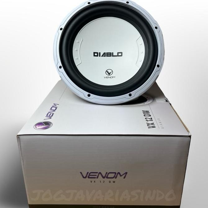 Subwoofer 12 Inch Venom Diablo Venom VX 12D PUTIH