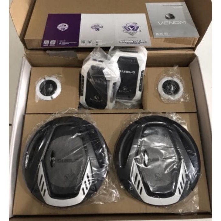 PAKET AUDIO VENOM U/ SEMUA MOBIL SOUND QUALITY LEVEL FREE SPEAKER
