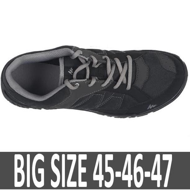 Promo QUEC Sepatu Lari Outdoor countru pria Ukuran besar SIZE 45 46 47 COD