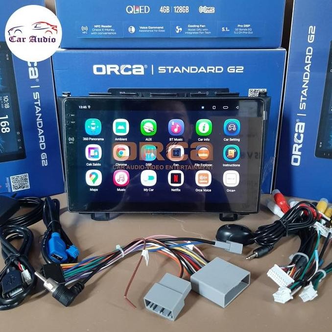 Head Unit Android CRV 2007 - 2011 ANDROID CR-V ORCA ADR-18 CRV