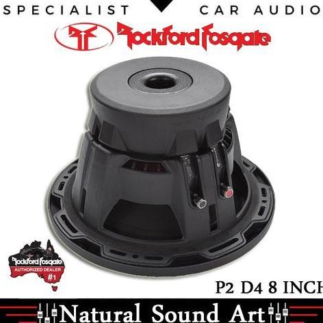 SUBWOOFER ROCKFORD FOSGATE P2 8INC 8 INCH / Rockford P2-D4 8 Inch