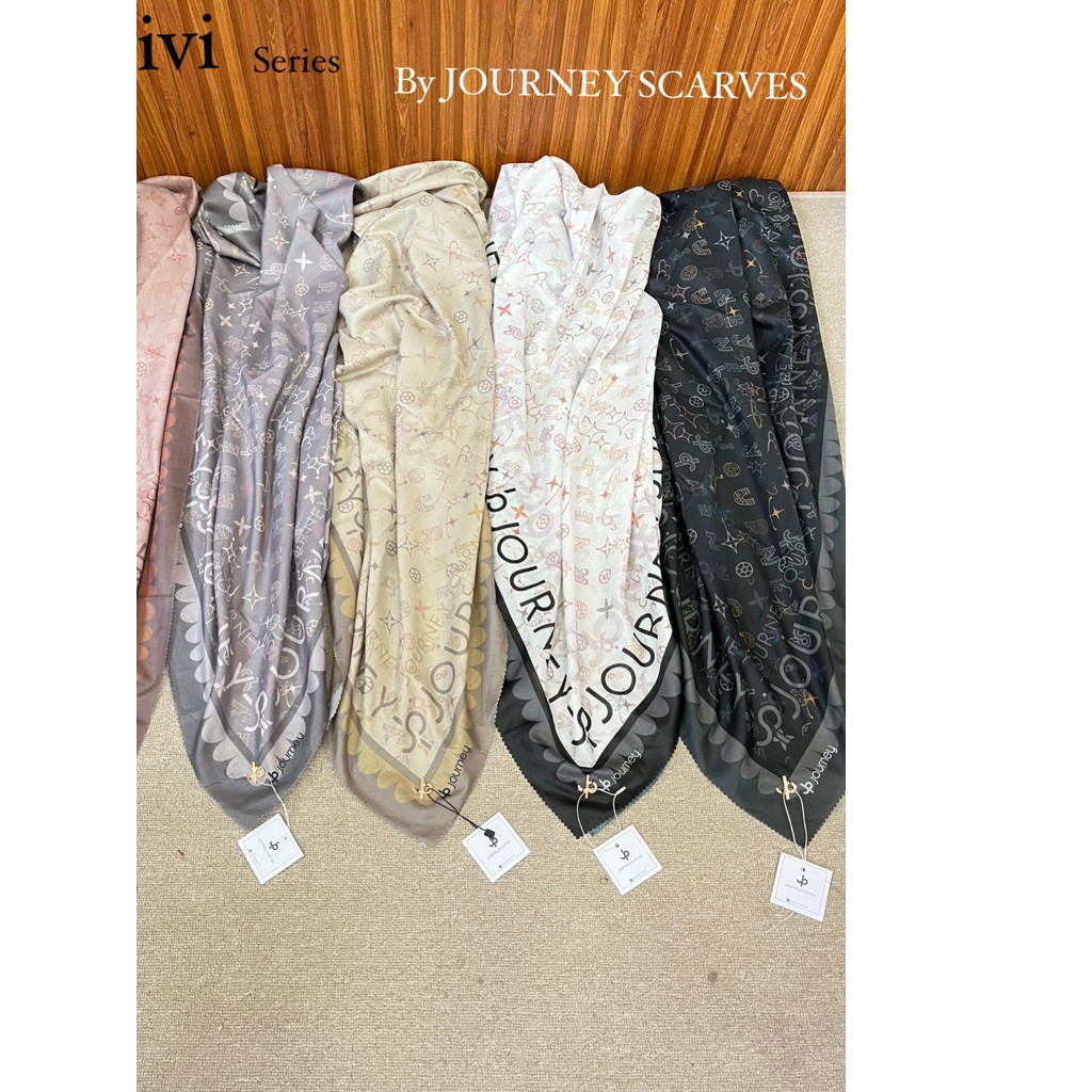 JILBAB JOURNEY KW MOTIF LIVI TERBARU BY JOURNEY SCARVES/ JOURNEY MOTIF TERBARU KERUDUNG