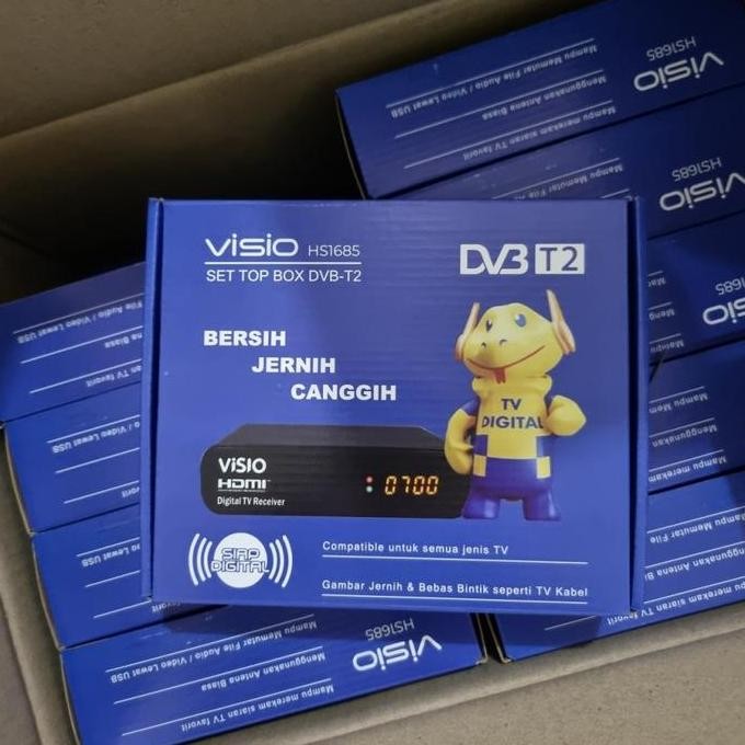 VISIO HS-1685 DVB-T RECEIVER DIGITAL USB (NEW)