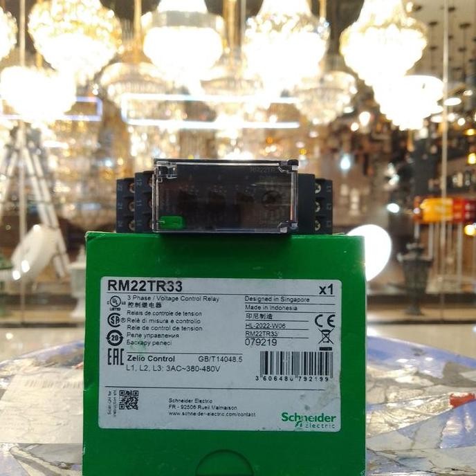 SCHNEIDER RM22TR33 VOLTAGE CONTROL RELAY ZELIO