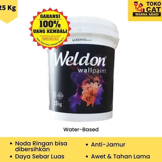 Cat Tembok Interior Weldon 25 kg