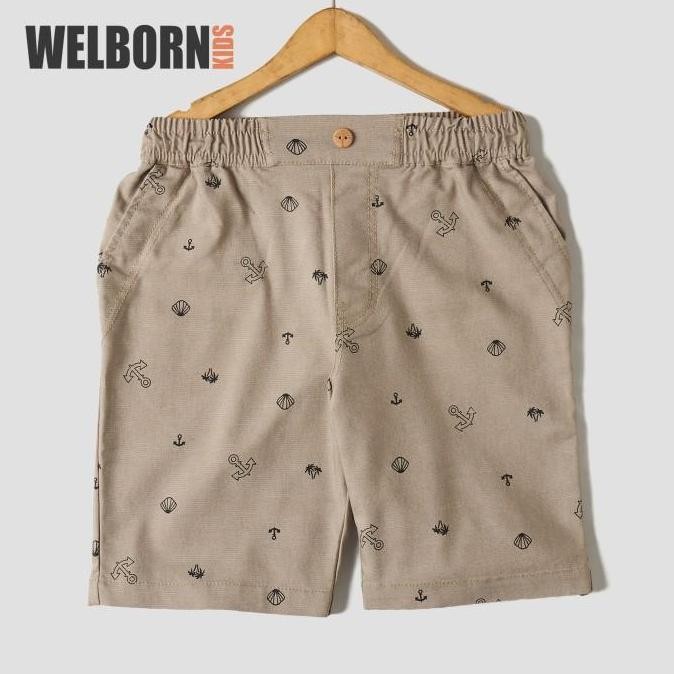 Welborn Kids Jonas Pants Celana Pendek Katun 4-14 Tahun Anak Laki Laki