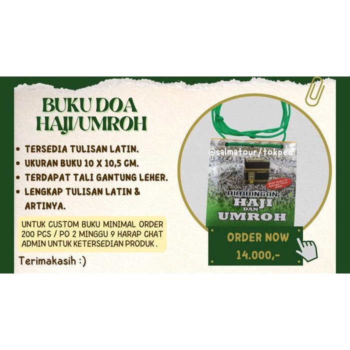 

IK Buku Bimbingan Manasik Haji & Umroh