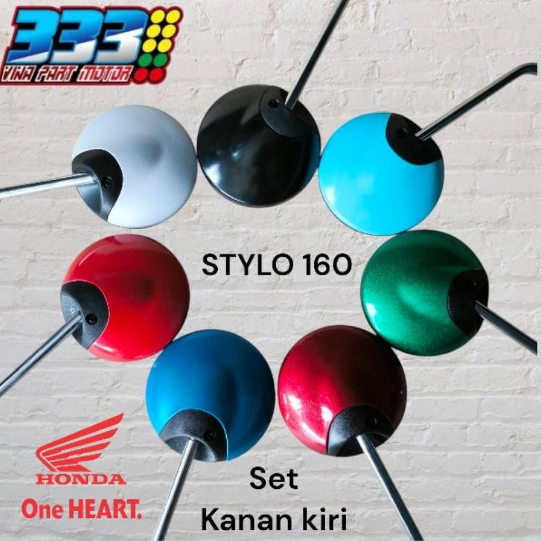 SPION HONDA STYLO 160 KACA SPION STYLO 160 SET KANAN KIR MIRROR COMP HONDA STYLO 160