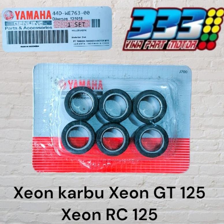 ROLLER XEON 125 KARBU XEON GT125 XEON RC125 ROLLER WEIGHT YAMAHA XEON SERIES