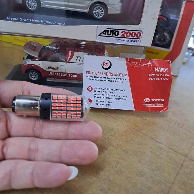 Bohlam Led Led Lampu Rem Stop K2 Warna Merah Putar Mobil Motor Premium