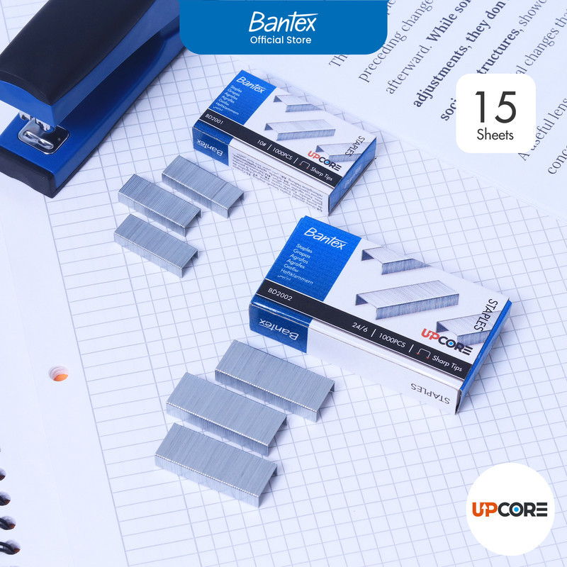 

Bantex Staples Isi Ulang Stapler Ujung Runcing Anti Karat | Hingga 25 Lembar Kertas