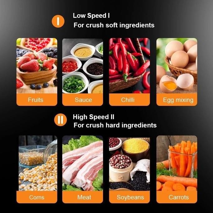 HAN RIVER STAINLESS STEEL MEAT GRINDER 2L