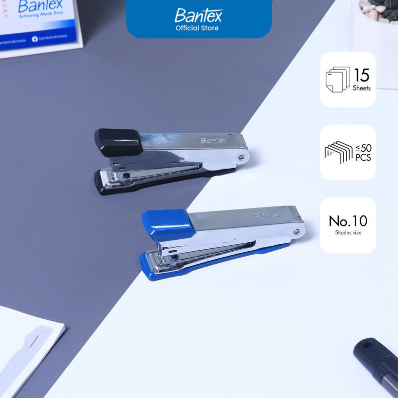 

Bantex Stapler / Jepretan No. 10 dan Staples 1 Set BD6510