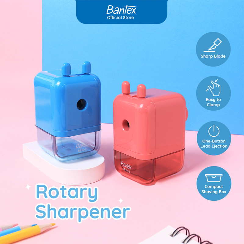 

Bantex Rotary Sharpener / Rautan Pensil Putar BE1011