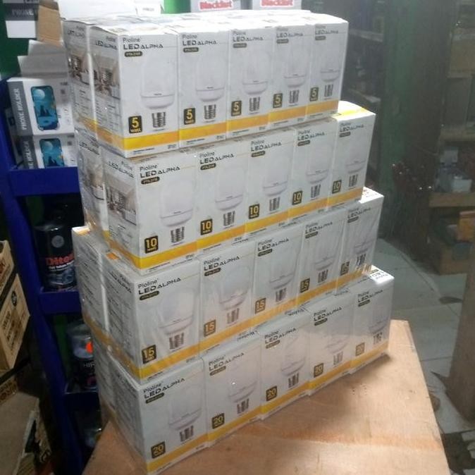 Lampu Led Alpha Pioline 20 Watt 1 Pak 10 Pis(Cod) New Stok