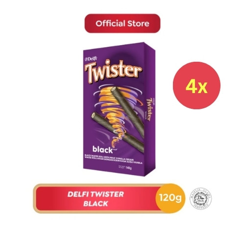 

Delfi Twister Black Vanilla 120 g x4