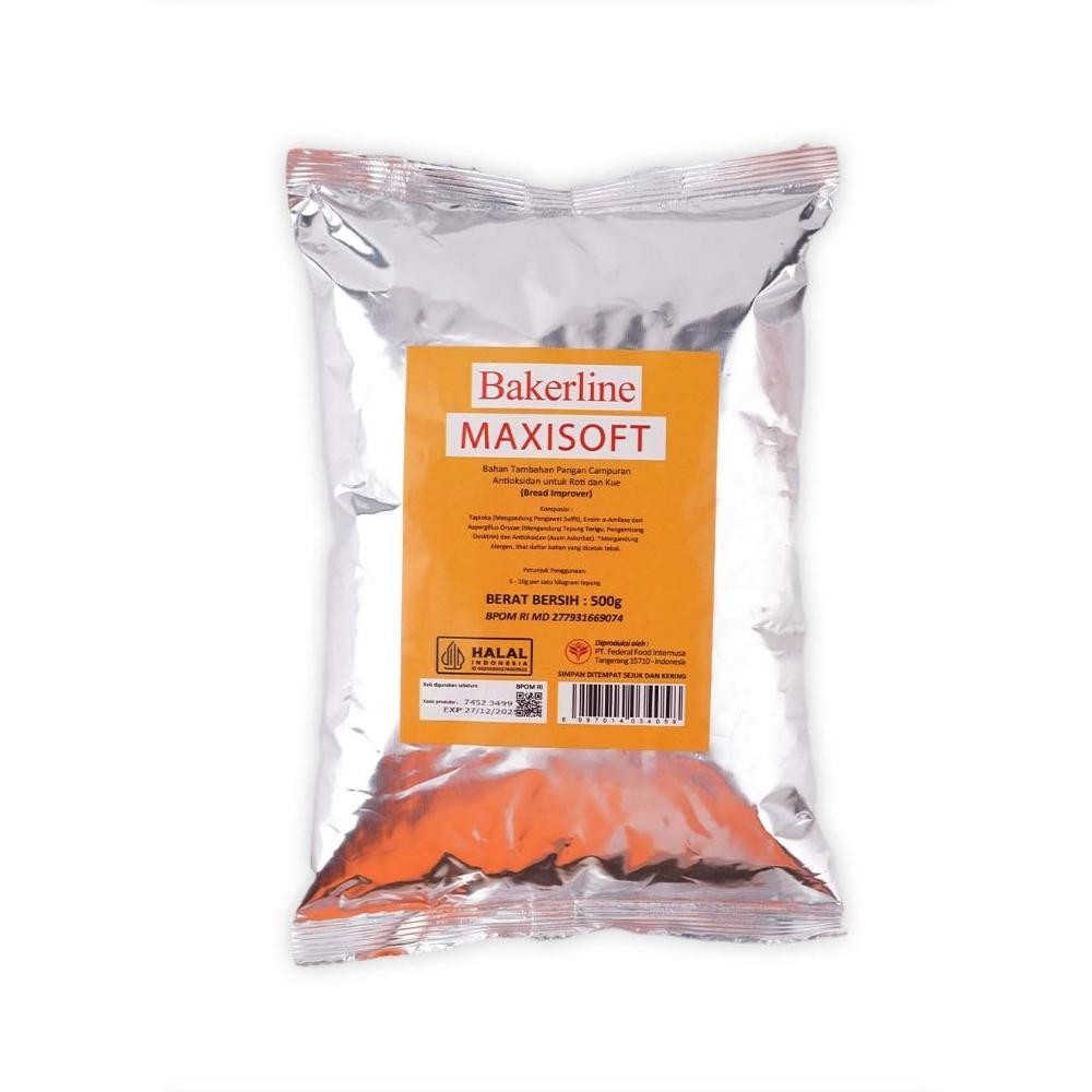 BAKERLINE BREAD IMPROVER MAXI SOFT  (pelembut adonan roti) | Bread Improver