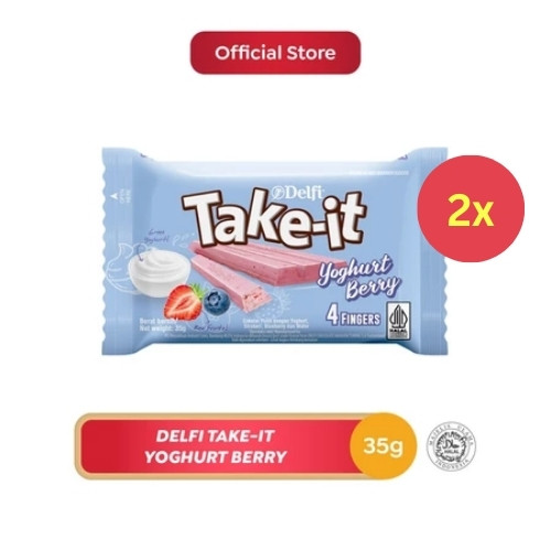 

Delfi Take it Yoghurt Berry 35 g x2
