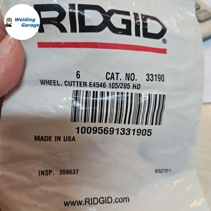 

Mata Cutter Ridgid E4546 For 33190 Tubing Cutter Wheel Co
