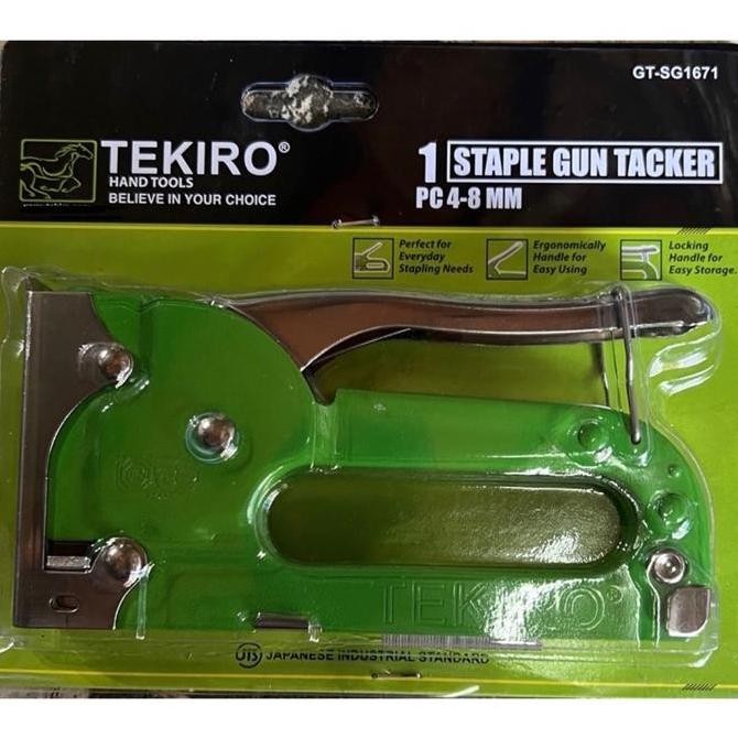 

Staple Gun Tacker / Hekter Tembak Tekiro Co