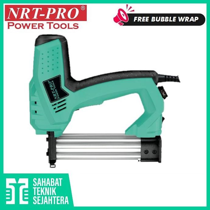 Nrt-Pro F-304 E Mesin Staples Paku Tembak F304E Electric Tacker Gun Co
