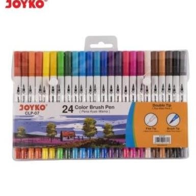 

TERBARU! Color Brush Pen Joyko 24 Warna ( Kuas & Pen 24 color) CLP-07