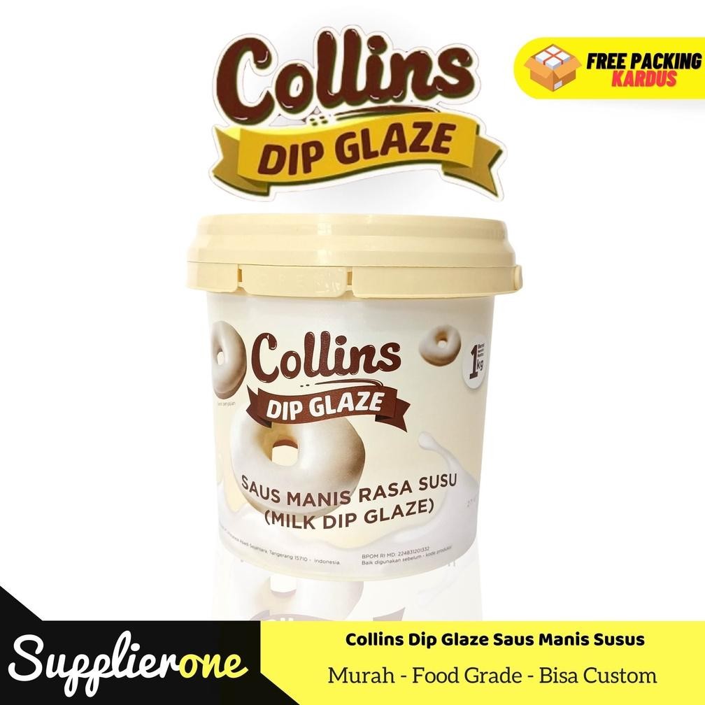 

Collins Dip Glaze 1 kg / Collins Choco Crunchy / Collins Coklat / Collins Tiramisu / Collins Strawberry / Collins Taro / Collins white 1 kg