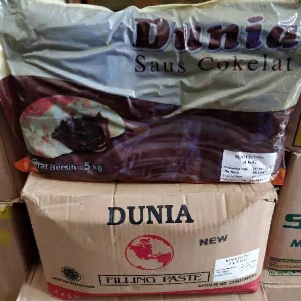 Selai Coklat  Filling 5kg / Dunia Selai Coklat 5kg
