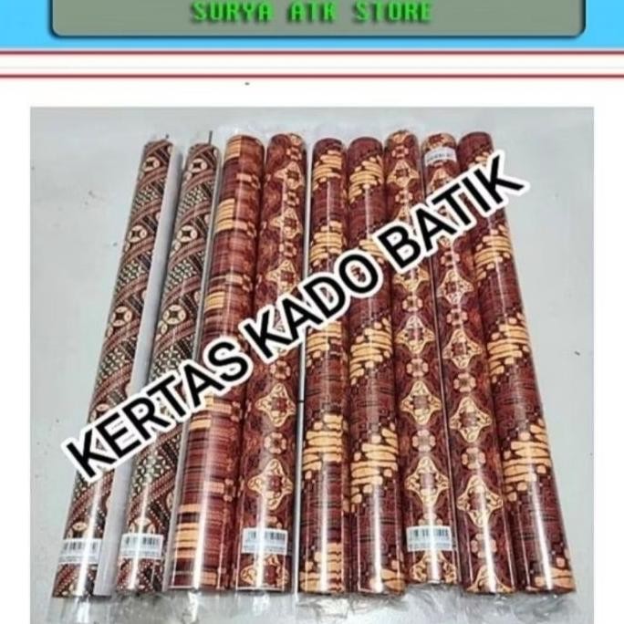 

Kertas Kado Batik Per 25 Pcs