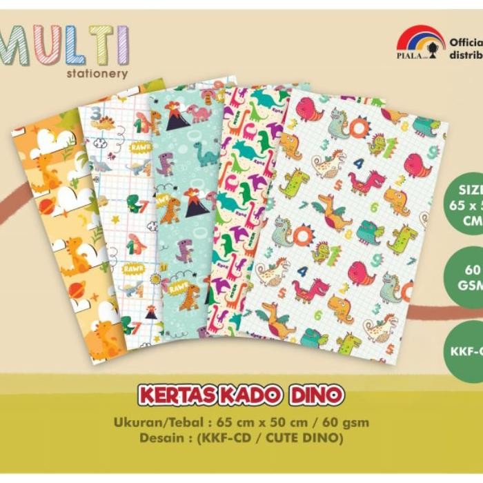 

Kertas Kado Motif Isi 50 Pcs Kertas Kado