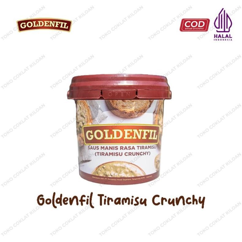 

Selai Goldenfil Tiramisu Crunchy 1kg