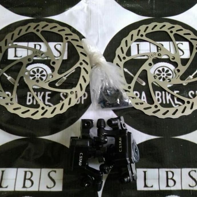 REM CAKRAM DISC BRAKE CSTAR BX-350 L DISC BRAKE MEKANIK CSTAR BX-350 ORIGINAL DAN TERPERCAYA