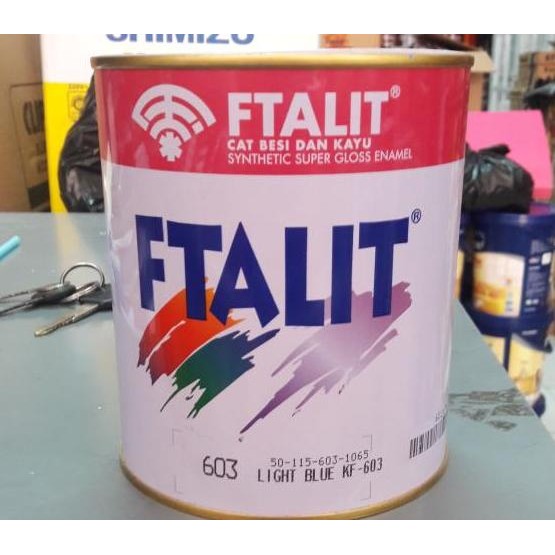 

Cat Minyak Ftalit 603 Light Blue 1 Kg